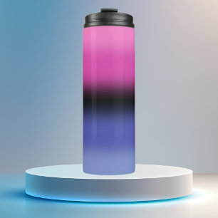 Gradient Omnisexual Pride Thermal Tumbler
