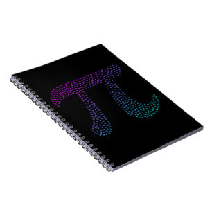 Gradient Pi Symbol Pi day   Happy Pi day Math Notebook