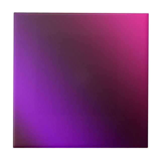 Gradient, pink-purple tile (Front)