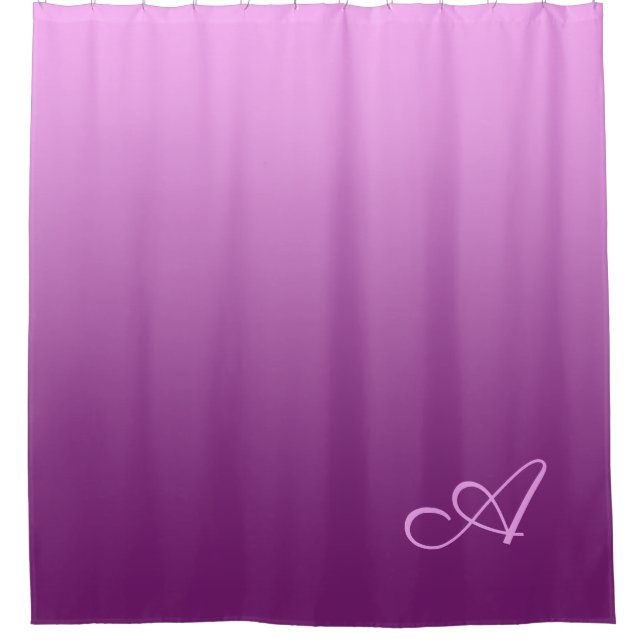 Gradient Pink with Custom Monogram (Front)