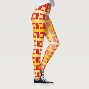 Gradient Plaid Leggings