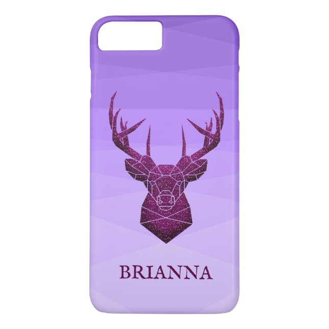 Gradient Polygonal Deer  Case-Mate iPhone Case (Back)