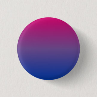 Gradient Pride Pattern: Bi 1 Inch Round Button