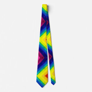 Gradient Prism Rainbow Art Necktie