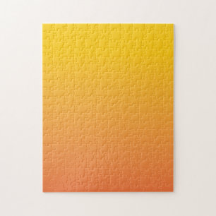 Gradient Puzzle   Yellow to Orange