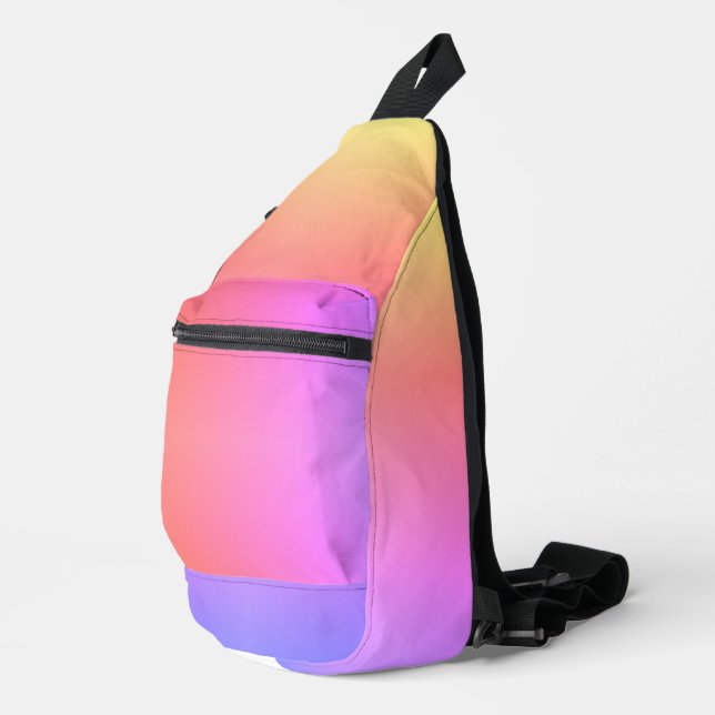 Gradient Rainbow  Sling Bag (Right Corner)
