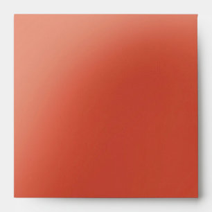 Gradient Red Fairy Tale Wedding  Envelope