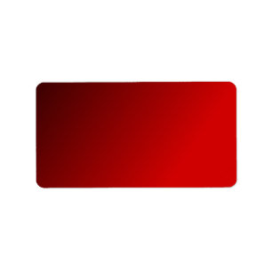 Gradient Red Lable Label