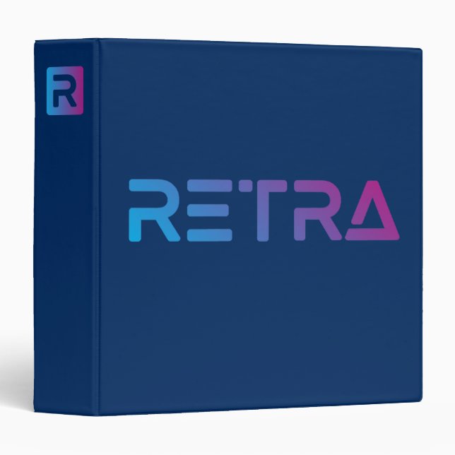 Gradient Retra Binder (Front/Spine)