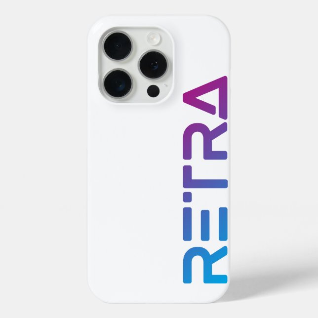 Gradient Retra Case-Mate iPhone Case (Back)