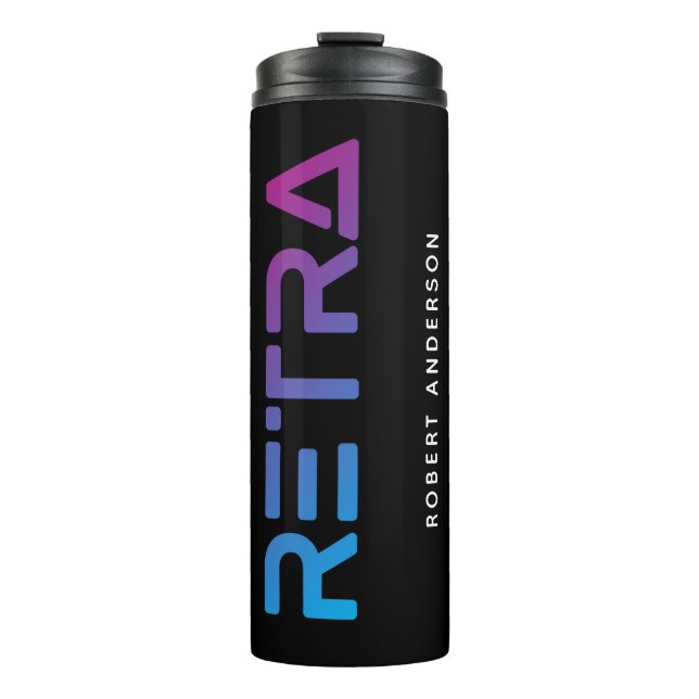 Gradient Retra Thermal Tumbler (Front)