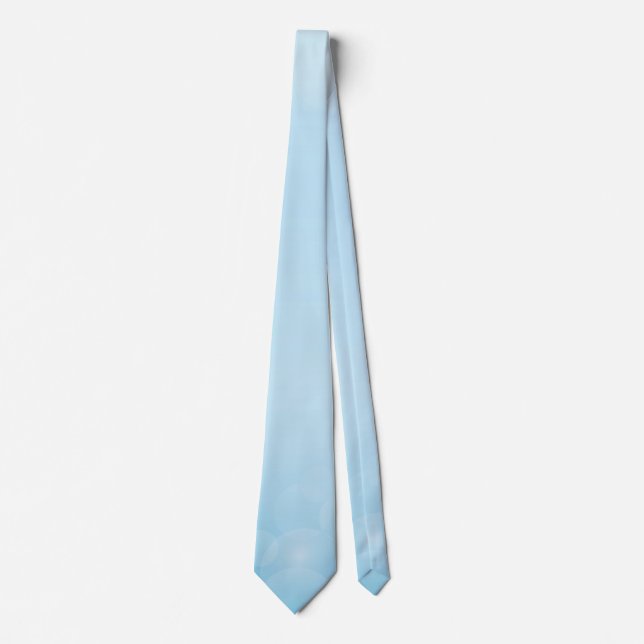 Gradient Royal Blue Christmas Neck Tie (Front)