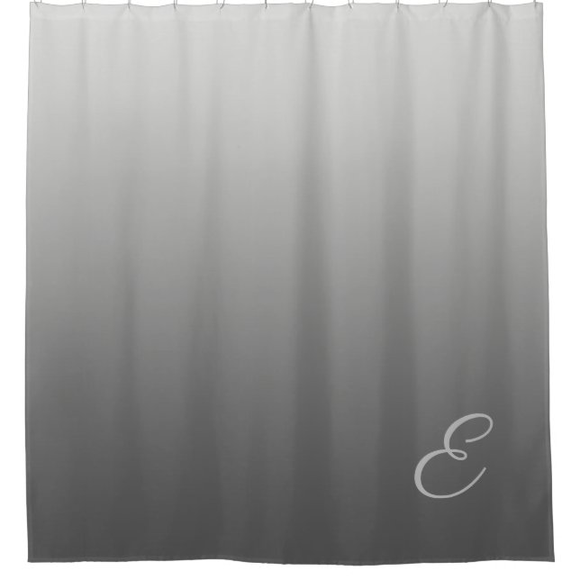 Gradient Silver with Custom Monogram (Front)