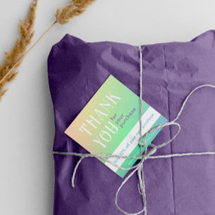 Gradient Square Discount Card