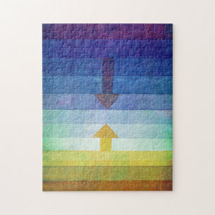 Gradient with Arrow, Paul Klee Jigsaw Puzzle
