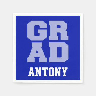 Grads Ideas Customized Name Napkins