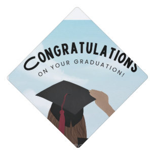 graduaction graduation cap topper
