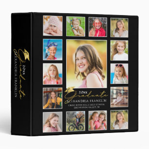 Graduate 15 Photo Collage Script Custom Colour Binder