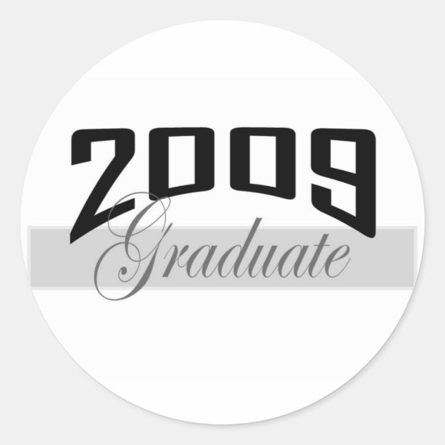 Graduate 2009 sticker (Front)