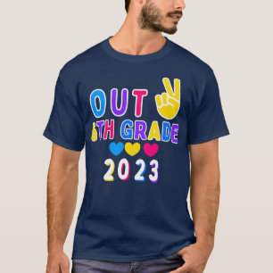 Graduate 2023 6th Grade Class Of 2023 Graduation D T-Shirt