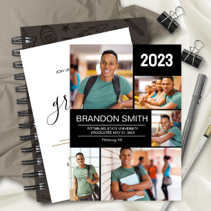 Graduate 2023 Party Invitation 5 Photos