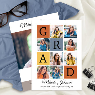Graduate 2023 University 9 Photos Party Announcement