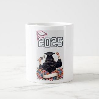Graduate 2025 large coffee mug