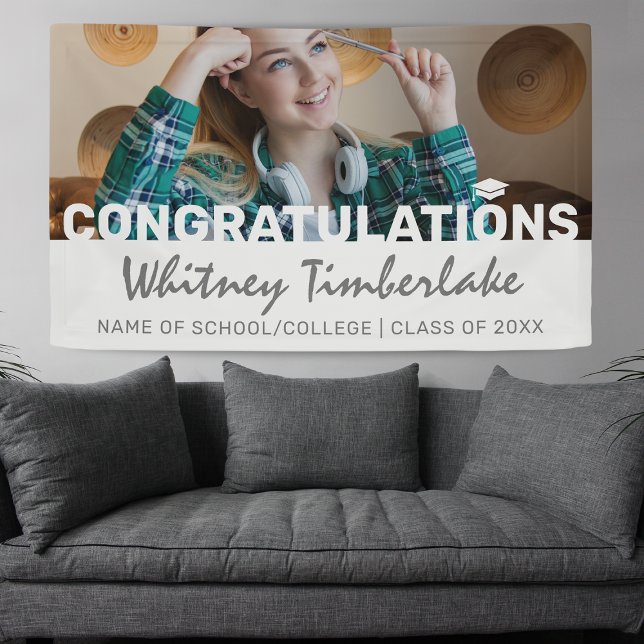 Graduate 2025 Photo Congratulations Banner (Creator Uploaded)