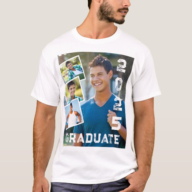 Graduate 2025 Photo T-Shirt (Front)