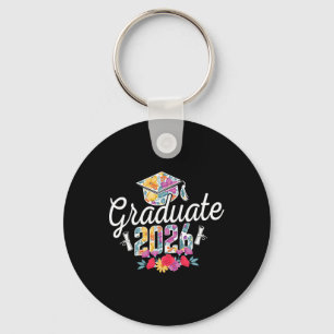 Graduate 2026 Cap Diploma Graduation Celebration F Keychain