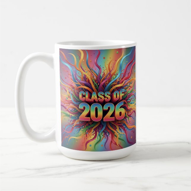 Graduate 2026 Ribbon Mug (Left)
