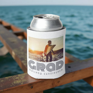 Graduate 20XX Retro Cool Simple Grad Year Can Cooler