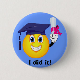 Graduate 2 Inch Round Button