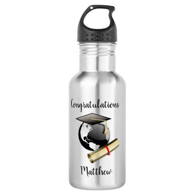 Graduate 532 Ml Water Bottle (Front)