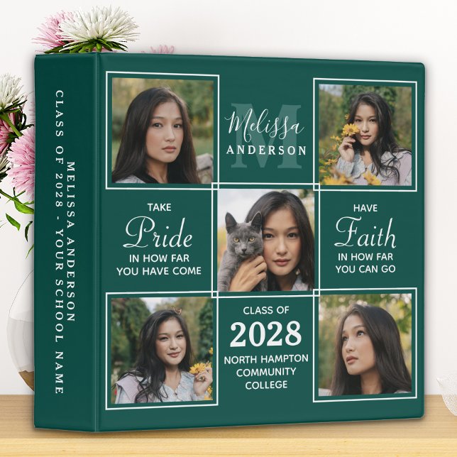 Graduate 5 Photo Album Scrapbook Graduation Binder (Creator Uploaded)