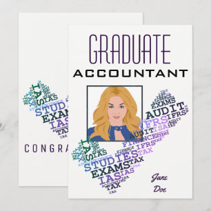"Graduate Accountant" Invitation