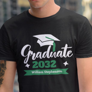 Graduate any year custom name family matching T-Shirt