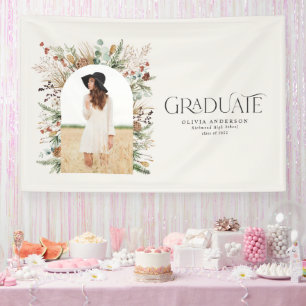 Graduate arch 1 photo terracotta botanical modern  banner