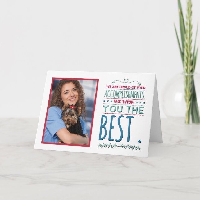 Graduate Class of 2019 Congratulations Card (Front)