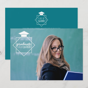 Graduate Class of Photo Invitations