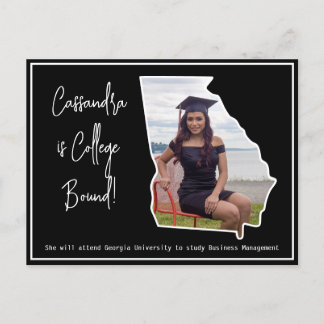 Graduate College Bound Georgia Postcard
