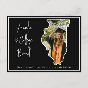 Graduate College Bound Illinois Postcard