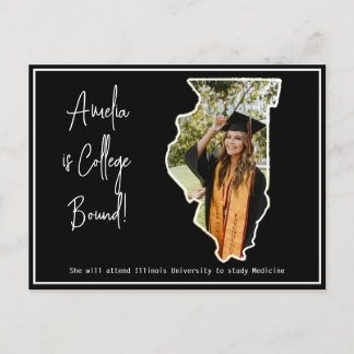 Graduate College Bound Illinois Postcard