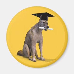 Graduate Coyote Magnet