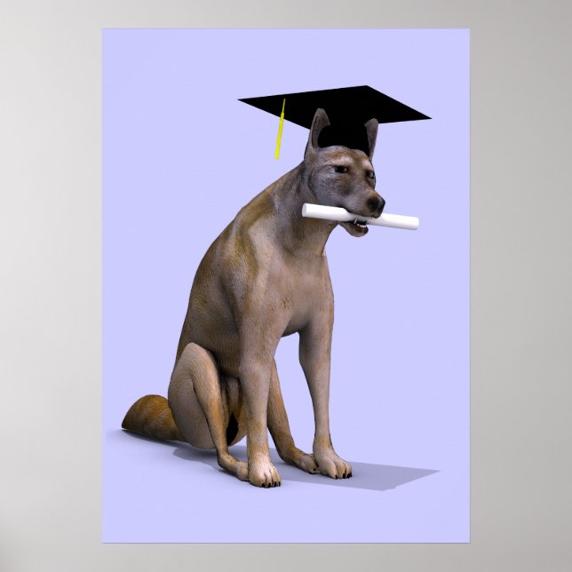 Graduate Coyote Poster (Front)