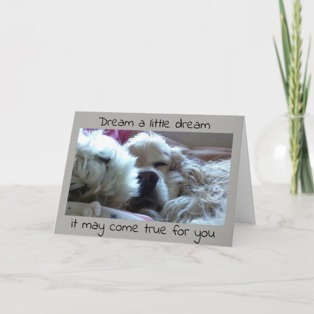 **GRADUATE** DREAM IT AND IT CAN COME TRUE CARD (Front)