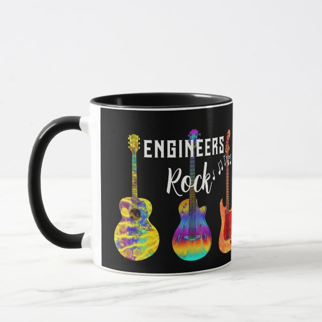 Graduate Engineers Rock Graduation Mug (Left)