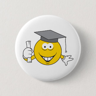 Graduate Face 2 Inch Round Button
