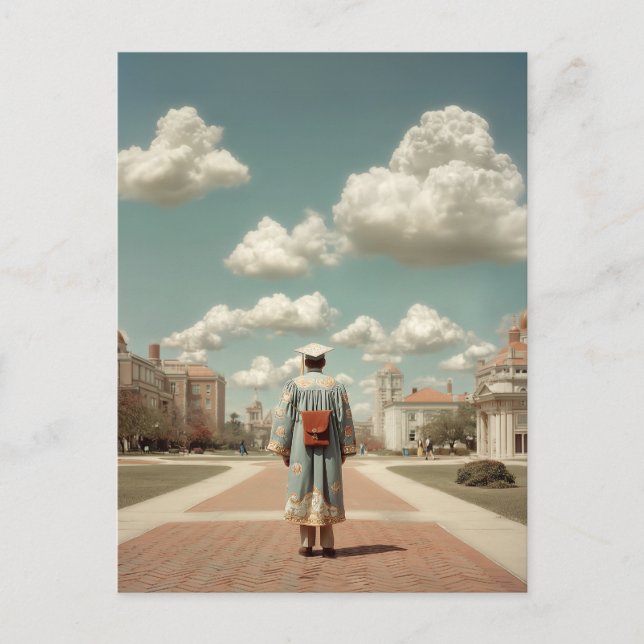 Graduate Facing Boundless Future Postcard (Front)