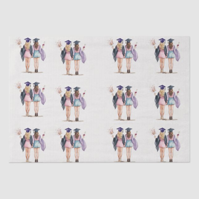 Graduate Friends Tissue Paper (Front)
